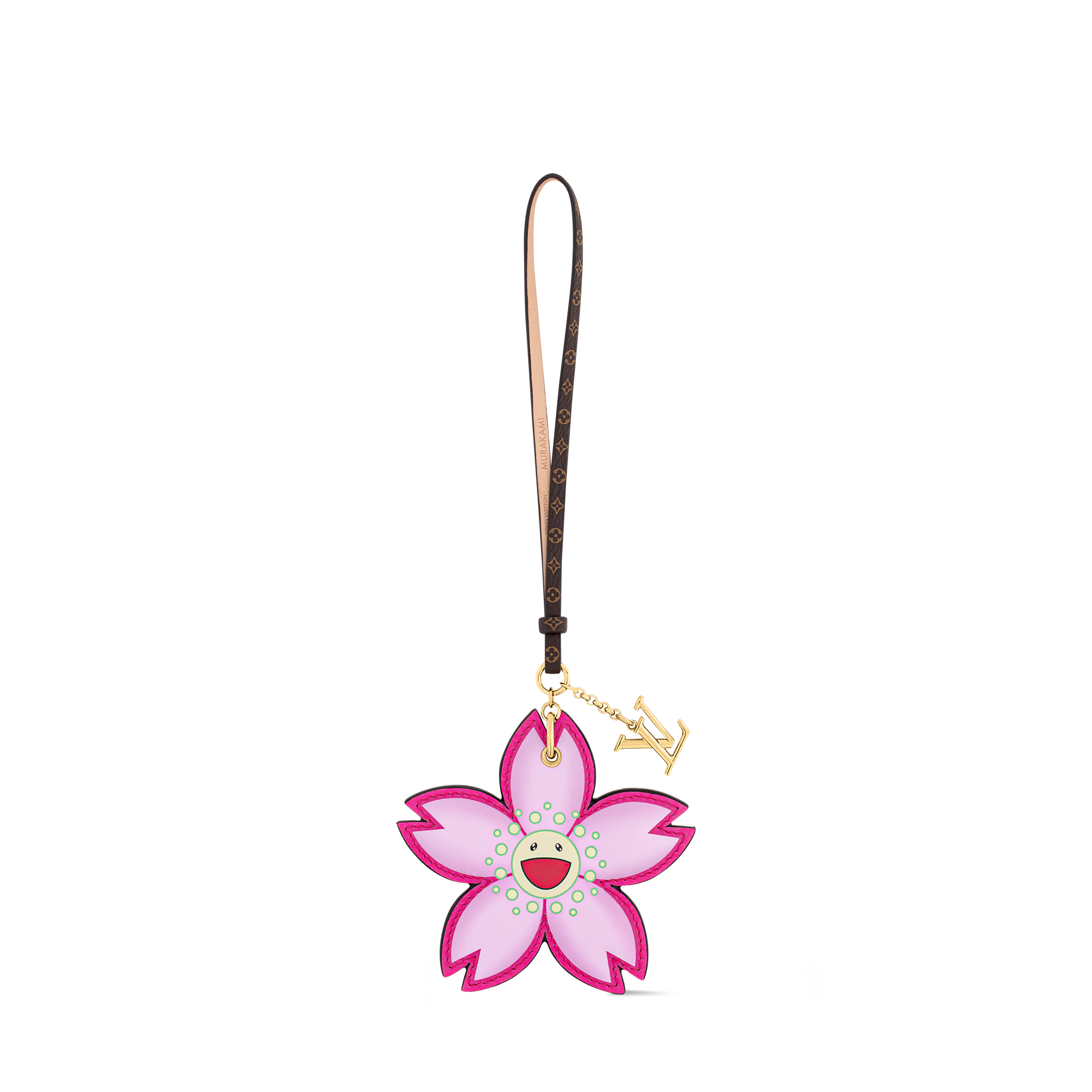 LV x TM Cherry Blossom 手袋吊飾. - 名牌飾品配件- M02475 粉紅色